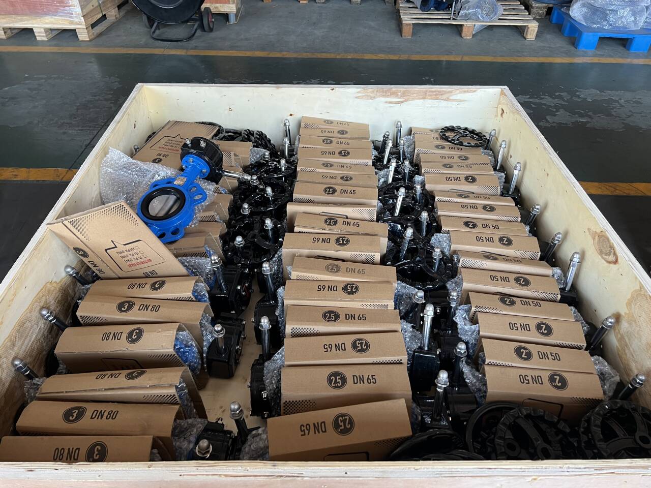 Un lot de produse de la Zhongguan Valve a fost exportat cu succes peste mări!