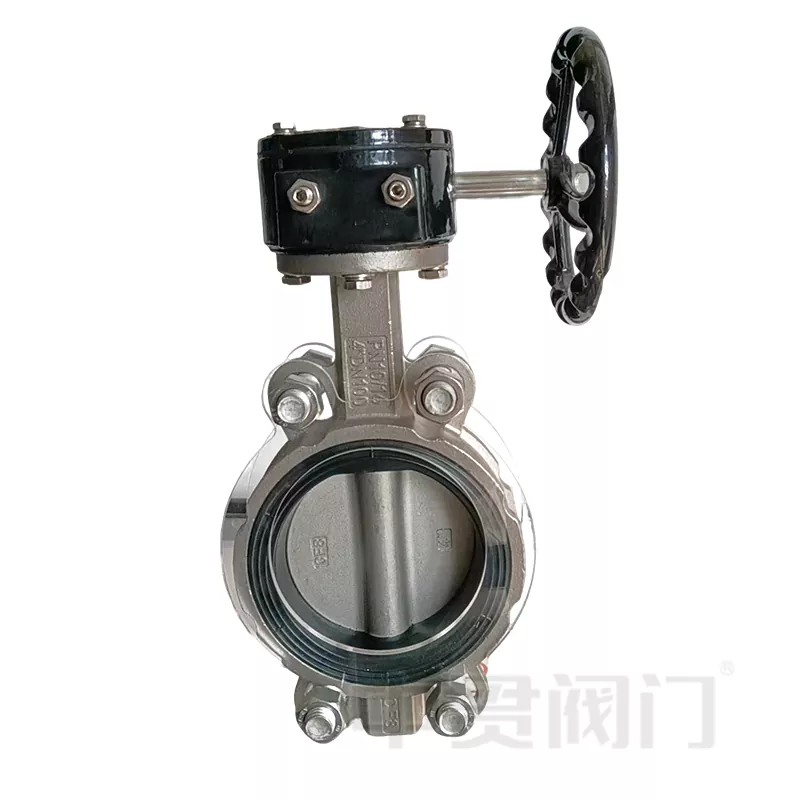 Valvă de fluturi din oțel inoxidabil 304 sau 316 grade
