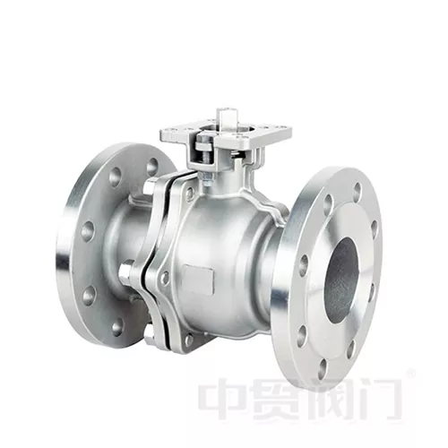 ASME Standard Flange Flange High Platform Platforma inoxidabil Valvă cu bilă din oțel inoxidabil
